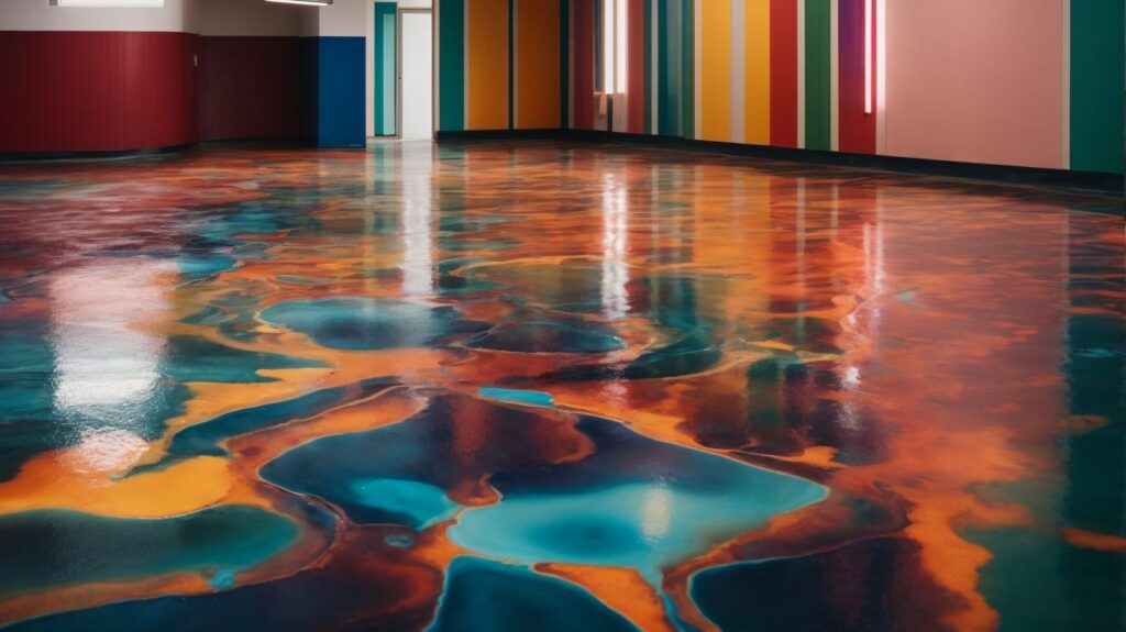Color Your World: Exploring the Vibrant Palette of Epoxy Floors